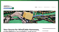 Desktop Screenshot of elektroassemblies.com